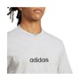 T-shirt à manches courtes homme Adidas M LIN SJ T JE9002 Gris