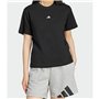 T-shirt à manches courtes femme Adidas W SL SJ T JC5943 Noir