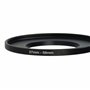 vhbw Bague d'adaptation de Filtre Step-Up de 37 mm vers 58 mm pour Objectif d'appareil Photo - Adaptateur, métal, Noir