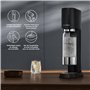 SodaStream ensō Machine à Eau Pétillante et Soda | Pack 1 Bouteille 1L Compatible Lave-Vaisselle + 1 Recharge de Gaz 60L à Clips