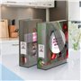 Acrimet Porte-Revues, Support Durable, Organisateur pour Dossiers pour Bureau (Plastique) (Couleur Gris Fumé) (Lot de 2)