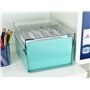 Base en Métal Robuste (Index AZ et un Séparateur Plastique Inclus) (Base Verte av