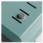 Acrimet Boîte à Fiches Organisateur 5'' x 8’', Base en Métal Robuste (Index AZ et un Séparateur Plastique Inclus) (Base Verte av