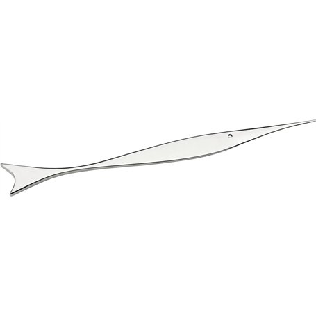 Alessi Gia08 Pes Coupe-papier en Acier Inoxydable 18/10 Brillant