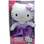 Peluche - GPTOYS - HELLO KITTY - HKT121 - Modele robe satin violette - 30 cm - Des 3 ans