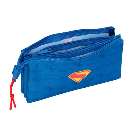 Fourre-tout Superman Bleu 22 x 12 x 3 cm