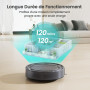 Lefant Aspirateur Robot, Mince Silencieux Connecté WiFi/Bluetooth/Alexa/App, 6 Modes de Nettoyage, Auto-Charge, 120min d'Autonom