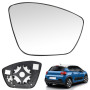 Verre de Rétroviseur Compatible avec Citroen C3 MK3 2016-2021 Peugeot 208/308/2008 2013-2019 Glace De Rétroviseur Chauffant (Dro