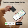 UGREEN FineTrack Slim Smart Finder Tag Traqueur Bluetooth Wallet Tracker Localisateur Objets Ultra Fin 1.7mm Étanche IP68 Compat