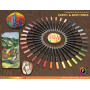 36 marqueurs de peinture acrylique extra fins de 0,7 mm et des stylos de peinture en terre naturelle pour la peinture rupestre, 