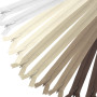 MARARDI [Pack 10] Fermetures Éclair à Glissière Invisibles [Nude] Nylon [22 cm] Couture de Vêtements Sacs Ruban Tissu en Coton C
