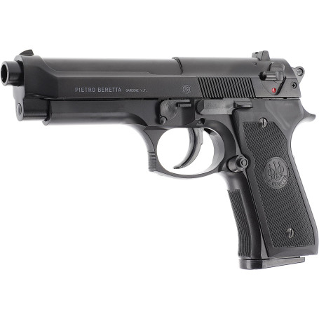 Beretta M92 FS Noir HME Culasse Métal Spring 0.5J Adulte Unisexe, Taille Unique
