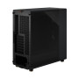 Fractal Design North Charcoal Black Tempered Glass Dark - Façade en Bois de Noyer – Panneau latéral en Verre – Deux Ventilateurs