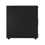 Fractal Design North Charcoal Black Tempered Glass Dark - Façade en Bois de Noyer – Panneau latéral en Verre – Deux Ventilateurs