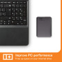 WD 2 To Elements disque dur portable externe, USB 3.0, Plug-and- play, formaté pour Windows, Noir