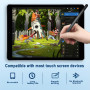 Dinow Stylet Tactile Universel pour Écrans Tactiles-Stylet Tablette avec Embouts de Rechange,Pencil pour Android/iOS/Smartphone/