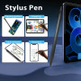 Dinow Stylet Tactile Universel pour Écrans Tactiles-Stylet Tablette avec Embouts de Rechange,Pencil pour Android/iOS/Smartphone/