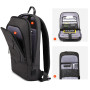 HEROIC KNIGHT Sacs à Dos pour Ordinateur Portable 17 Pouces PC Portable Impermeable Pour Femme Hommme Léger Voyage Affaire Loisi