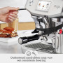 Sage - The Barista Touch Impress - Machine à Café à Grain avec Moulin, Mousseur à Lait et Fonction Cold Brew - Acier Inoxydable