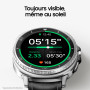 Samsung Galaxy Watch8 Classic, Montre Connectée, Couronne rotative, Galaxy AI, Coach Sommeil, Coach Running, Bluetooth, 46mm, No