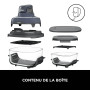Ninja CRISPi Friteuse sans huile portable, 3,8L, 4-en-1 : Frire sans huile, Rôtir, Garder au chaud, Recroustiller, Design compac