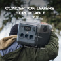 Station électrique portable EF ECOFLOW RIVER 2 Pro, batterie LiFeP04, 768 Wh, charge rapide en 70 min, seuls quelques petits déf