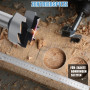 Mèche Forstner 12 mm pour bois, embouts Forstner diamètre 12 mm, longueur 90 mm avec tige ronde de 8 mm