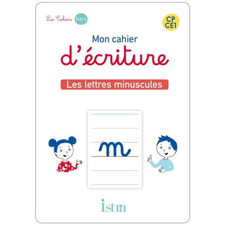 Mon cahier d'écriture CP-CE1 - Cartes Lettres minuscules cursives - Ed. 2022