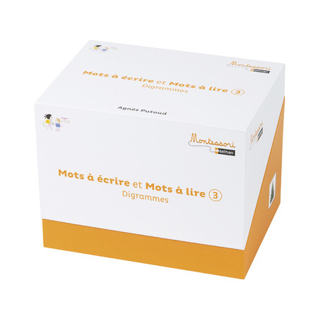 Montessori par Nathan - Mots à écrire Mots à lire 3 - Digrammes