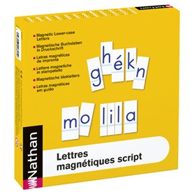 Lettres magnetiques script