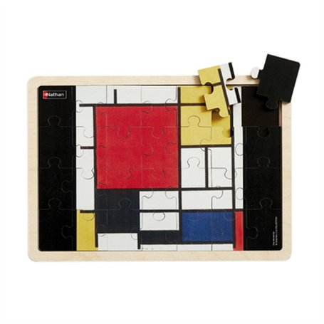 Puz- Mondrian Compo 4 couleurs
