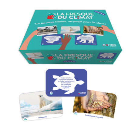 La Fresque du Climat Cycle 3 - 2024 - boîte de jeu - Classe