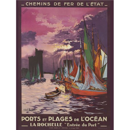 Affiche des Tours de la Rochelle