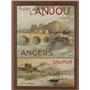 Affiche du Château d'Angers en Anjou