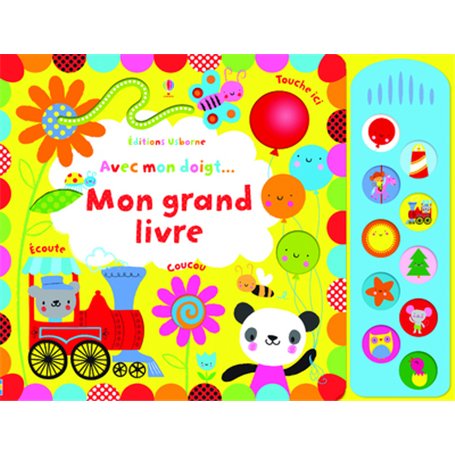 Avec mon doigt... Mon grand livre 16,59 €