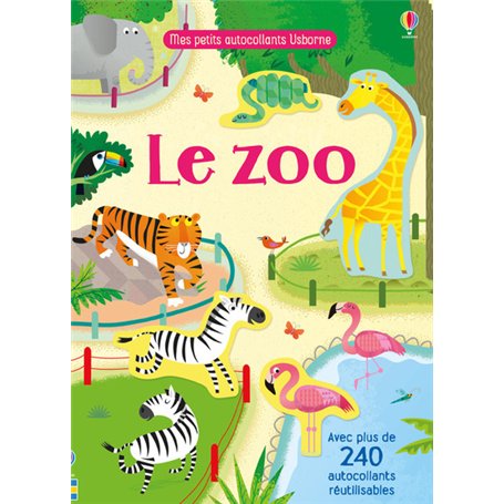 Le zoo - Mes petits autocollants Usborne - Dès 3 ans