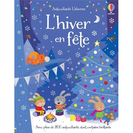 L'hiver en fête - Autocollants Usborne