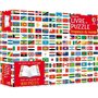 Les drapeaux du monde - Coffret livre et puzzle