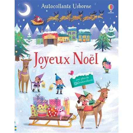 Joyeux Noël - Premiers autocollants - Dès 3 ans