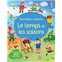 Le temps et les saisons - Premiers autocollants - Dès 3 ans