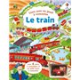 Le train - Livre avec un jouet à remonter - Dès 3 ans