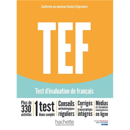 TEF test d'évaluation de français [Nouvelle édition] - Livre d'entraînement 16,63 €