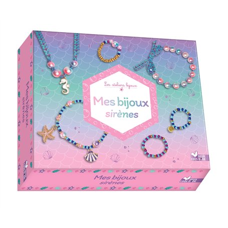 Mes bijoux sirènes - coffret avec accessoires
