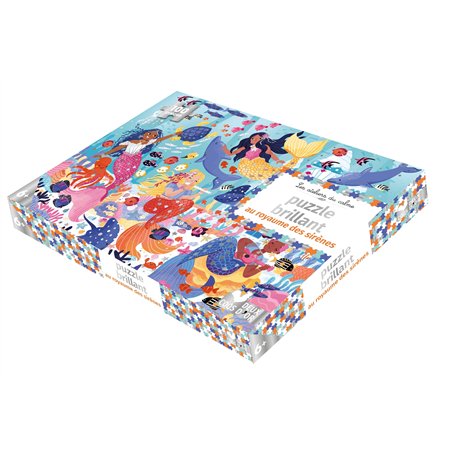 puzzle brillant au royaume des sirènes - 100 pièces 14,67 €