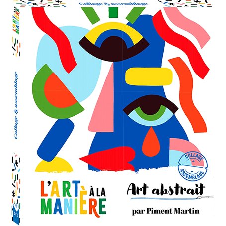 L'art à la manière Art abstrait - Collage et assemblage - boîte avec accessoires 13,69 €