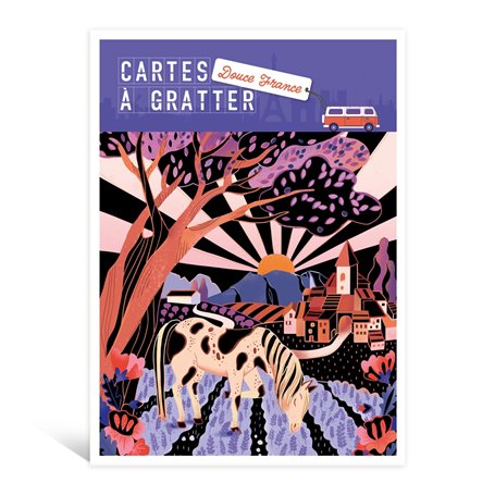 Cartes à gratter - Douce France