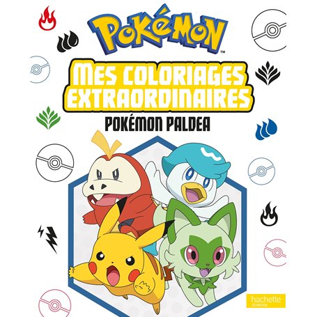 Pokémon - Coloriages extraordinaires Paldea