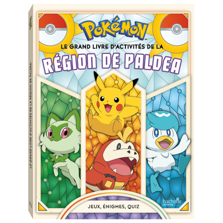 Pokémon - Le grand livre d'activité de la région de Paldea