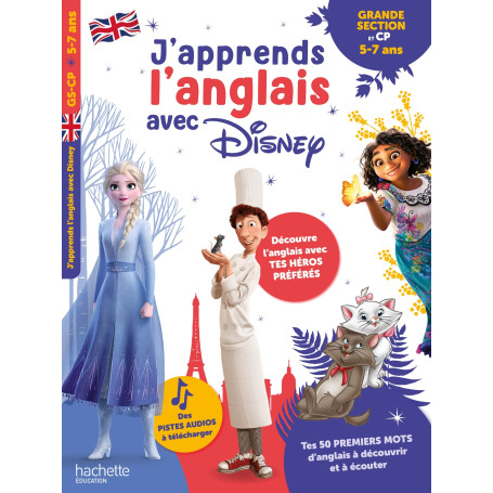 Disney - J'apprends l'anglais avec Disney - Grande Section-CP