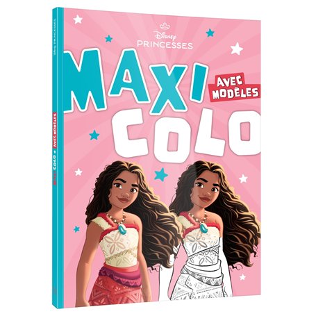 DISNEY PRINCESSES - Maxi Colo avec modèles (4+)